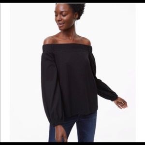 NWT Loft off shoulder blouson top